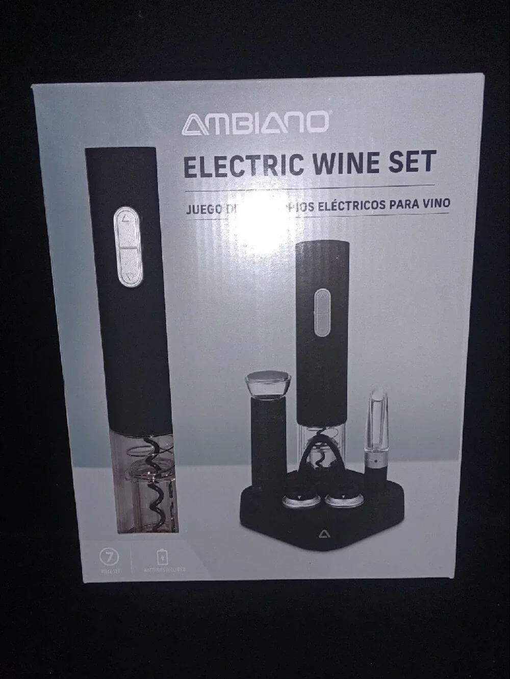Electric Wine Set - Black